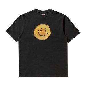 Футболка Kapital Jersey Crew T-Shirt (Rainbowy Trunk), Black