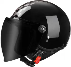 Винтажный немецкий мотоциклетный открытый шлем, сертифицированный ECEDOT, полушлем, шлем-джет, ретро-шлем для скутера, для женщин и мужчин с солнцезащитными очками LPXPLP, 5