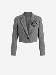 Ombre Блейзер в сером цвете