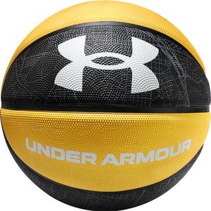 Under Armour Резиновый баскетбольный мяч желто-черный размер 7 тренировочный унисекс