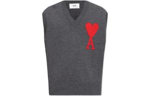 Ами Пари Безрукавный Свитер AMIPARIS, Темно-Серый