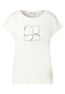 Рубашка STREET ONE, жемчужно-белый