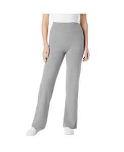 Женские высокие леггинсы Within из эластичного хлопкового трикотажа с широкими штанинами Woman Within, Medium heather grey