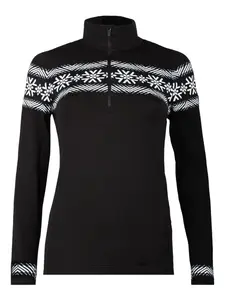 Свитер с узором Newland, черный