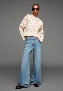 Джемпер Bershka Jumper, Sand