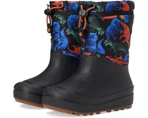 Ботинки Bogs Kids Snow Shell Boots - Real Dino, черный мульти