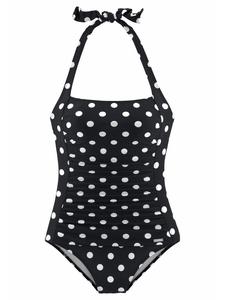 Купальник LASCANA Badeanzug, цвет schwarz-weiß