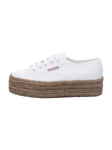 Элегантные туфли на шнуровке Superga Espadrilles, белый