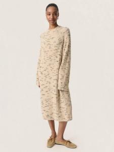 Платье миди SLLiora с длинными рукавами вязаное Soaked In Luxury