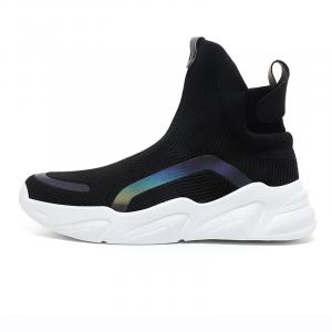 Дышащие и легкие высокие повседневные кроссовки Unisex NMR, белый