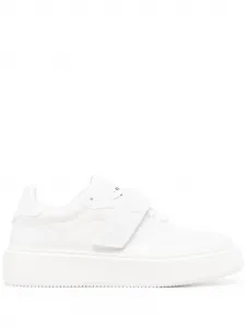 Кроссовки на липучках Ganni, белый