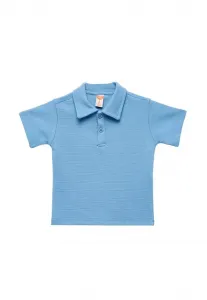 Рубашка-Поло с коротким рукавом Koton, Blue