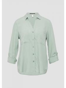 Блузка в цвете 7217_зеленый шалфей QS