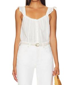 Футболка Cazzie белая Paige