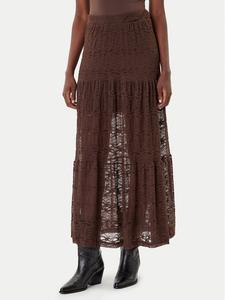 Макси-юбка regular fit Luna 15353206 Only, коричневый