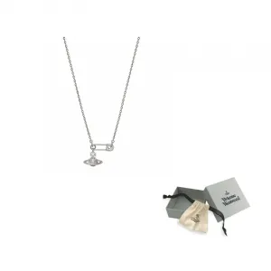 Vivienne Westwood Серебряное ожерелье с латунными элементами Women's Silver