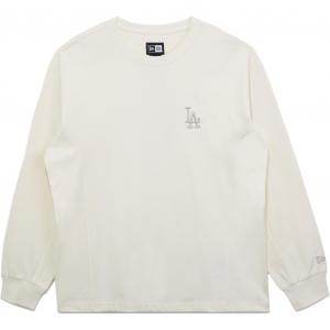 New Era Футболки унисекс, цвет слоновая кость, круглый вырез