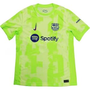 Футболка Barcelona 2024/25 третья гостевая мужская Dri-FIT реплика Nike, зелёная