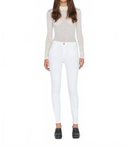 Леви Хай Скинни Джинсы в белом FRAME