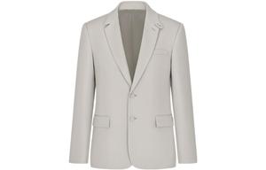 Деловой костюм мужской серый Dior, серый