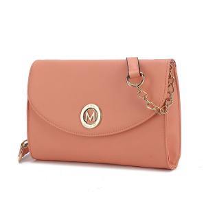Andra Женская сумка-кроссбоди из веганской кожи MKF Collection By Mia K., персиковый