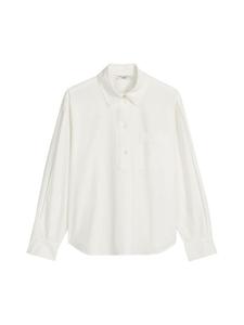 Marc O'Polo DENIM Свободная блузка-поло шелковисто-белого цвета