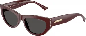 Солнцезащитные очки Jimmy Choo 5034BU, 505787 - Red - Dark Grey