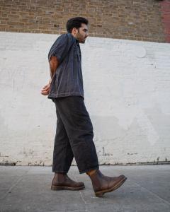 Мужские ботинки Dr. Martens кожаные челси, коричневый