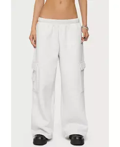 Женские широкие спортивные брюки-карго Edikted, серый