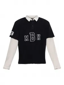 Поло с вышитым логотипом Misbhv, синий