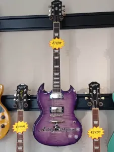 Электрогитара Epiphone SG Modern Figured - Фиолетовый градиент