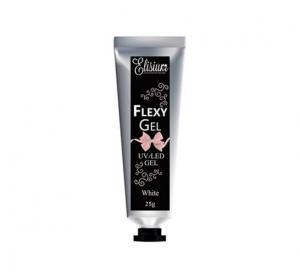 Гель для наращивания ногтей Белый, 25 г Elisium, Flexy Gel