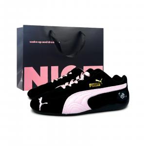 Speedcat Collection Thorn Rose устойчивые к истиранию низкие кеды унисекс black pink PUMA, черный/розовый