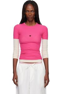 Baserange Футболка с розовым сердечком