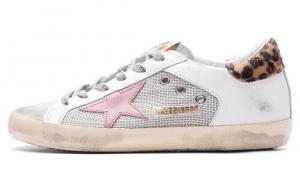 Кроссовки Golden Goose Skateboarding Shoes Women's Low-top Gray/White, серый/белый
