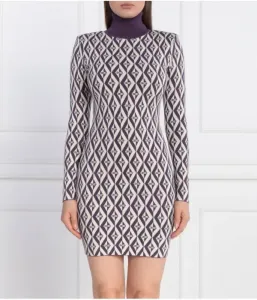 Платье Elisabetta Franchi, фиолетовый