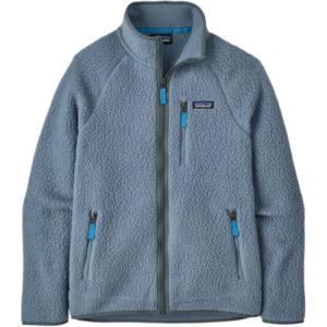 Куртка в стиле ретро с ворсом Patagonia, светлый plume серый/ltpg