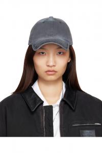 Acne Studios Серая кепка с логотипом