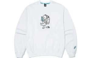 Толстовка унисекс белая The North Face, белый