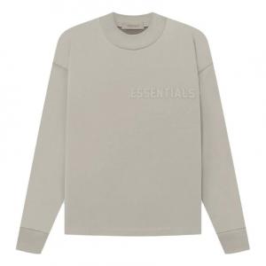 Футболка Fear of God Essentials SS23 Essentials LS Tee 'Seal', серый