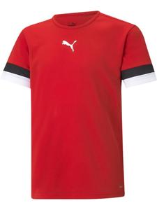 Puma Спортивная футболка "TeamRISE Jersey Jr" красного цвета