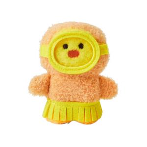 LINE FRIENDS Плюшевая кукла Brown Bear Bunny Bear высотой 11 см