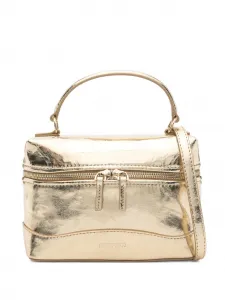 Сумка-тоут на молнии SANDRO, золотистый
