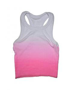 Цветы от Zoe Rib майка-борцовка 2x2 с термотканью Flowers by zoe, мультиколор