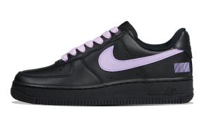 Кроссовки Nike Air Force 1 Skateboarding Shoes Women's Low-top Black/purple, фиолетовый