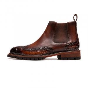 Короткие мужские ботинки челси Bansley, Brown