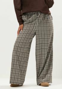 Брюки Yours Clothing CHECK WIDE, Natural/Brown