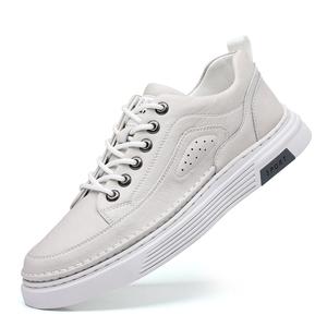 EGCHI Мужские белые кеды, цвет White