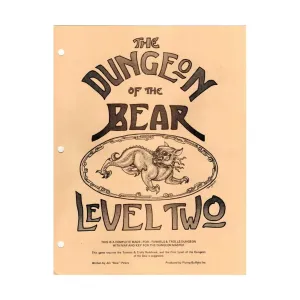 Модуль Dungeon of the Bear #2, Tunnels & Trolls - Core Rules & Assorted (1975-2007)