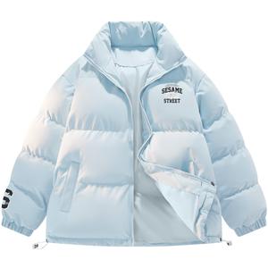 Зимняя утепленная куртка унисекс SESAME STREET, Полынно-зеленый